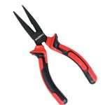 Buildskill Long Nose Plier 8", Versatile Hand Tools, Used as Electrical Tools, Portable Cutting Plier, Anti Rust Black Phosphate Finish, Efficient Hardware Tools, Durable Tools for Home (Pack of 1)