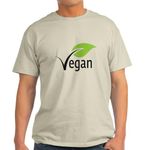 CafePress Vegan T Shirt Men's Traditional Fit Light Casual Tshirt