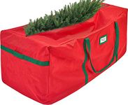 Christmas Tree Storage Bag-Extra Large Artificial Xmas Tree Duffel Style Storage Bag-Fits Up Till 9 Ft. Trees-Heavy Duty 600D/ Inside PVC Material for Extra Durability-Sturdy & Water-Resistant, 59 inch x 27 inch x 24 inch