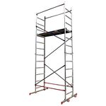 BPS DIY Scaffold Tower - Home Master Aluminium Towers - Quick Assembly (5m Home Master DIY Scaffold Tower)