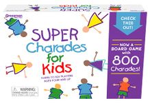 Pressman Super Charades for Kids Board Game - The 'No Reading Required' Family Game - Amazon Exclusive