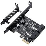 BEYIMEI PCIE 1X to 2 Port 19Pin Exp