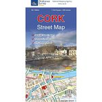 Cork Street Map | Enlarged City Centre Map | Ordnance Survey Ireland | OSI Cork Street Map | Cork | City Centre | Street Map | Maps | Adventure (Irish Street Maps)