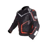 BIKING BROTHERHOOD GRAND PRIX JACKET RED (L)