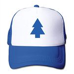 NANA ROCK HAT Cool Dipper's Pine Trucker Hat Mesh Baseball Cap for Men & Women - Blue - One size