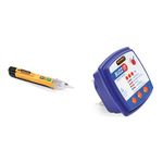 Martindale NC4 Dual Sensitivity Non-contact Voltage Tester Bundle with Martindale BZ101 (Buzz-It) 240V Socket Tester with Audible Buzzer