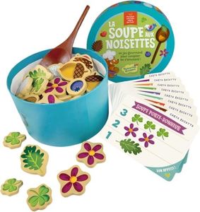 Peaceable Kingdom - La Soupe aux noisettes - Jeu Gourmand Pour Compter en s’amusant - Éveil socio-affectif, motricité globale Coordination, notions spatiales, jeu de rôle - 14597684