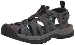 KEEN Women's Whisper Closed Toe Sport Sandals, Magnet/Tapestry, 5.5