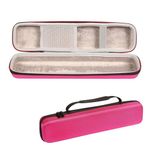 Straightener Travel Case | Waterproof Curling Iron Travel Bag Hair Straightener Pouch | Portable Double Zipper Bag | Hair Straightener Curling Iron Storage Bag, Hair Dryers and Hot Tool