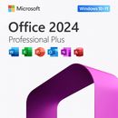 Microsoft Office 2024 Professional Plus Windows 10 & 11 - Lifetime (2 Users PC)