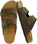 CUSHIONAIRE Lane Cork Footbed Mens 