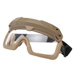 ATAIRSOFT Tactical Anti Fog Safety Protection Goggles Glasses for Airsoft Military Hiking Paintball Hunting