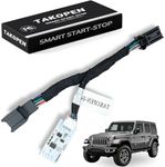 TAKOPEN Auto Start Stop Eliminator Compatible with 2018-2025 Jeep Wrangler JL and 2020-2025 Jeep Gladiator JT FCC Compliant Engine Disable Device for US and Canada Models