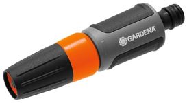 Gardena Cleaning Nozzle: Water Nozzle with infinitely Adjustable Jet, for Cleaning and Spraying, Water Stop, Frost Protection, Packaged (18300-20)