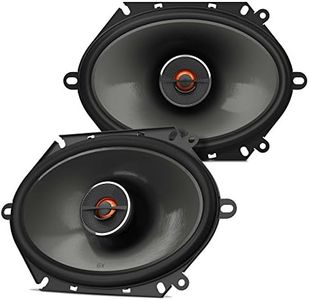 JBL GX862 6" X 8" 2-Way GX Series Coaxial Car Loudspeakers,Black