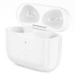 Saliop Charging Case Replacement Original Compatible with Air Pods 3rd Generation, Wireless Charger Case with Sync Button Bluetooth Pairing, Built in 600mAh Battery, Wired & Wireless Charging