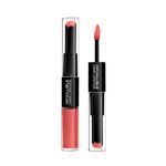 L'Oreal Paris Infallible 24 hr 2 Step Lipstick 404 Corail Constsant, 1 Count (Pack of 1)