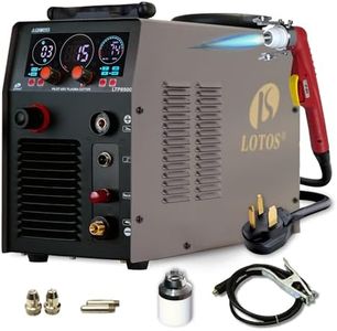 LOTOS LTP8500 85AMP Non-Touch Pilot Arc Plasma Cutter, Drag Cut Enabled, 1” 25mm Clean Cut, 1.5" 38mm Severance Cut, Metal Cut Machine, Plasma Cutting Equipment, 220V