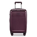 Briggs & Riley Sympatico Hardside Domestic Spinner Luggage, Plum, 22-Inch Carry-On