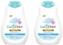 Baby Dove Shampoo 200 ml, Mild No Tears Rich Moisture Baby Shampoo for kids, Gentle Care for Baby's Soft Hair - No Sulphates No Paraben shampoo (Pack of 2)