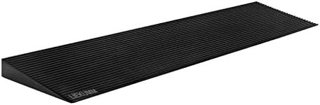 LIEKUMM Threshold Ramp, 3.5 Rise Ramps for Wheelchairs, Non-Slip Surface Wheelchair Ramps for Bicycles, Scooter, Curb Ramps for Driveways, Steps, Stairs, Garage Entrance, 500KG Capacity
