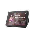 Amazon Echo Show 8, with Spatial Audio, Smart Home Hub, Charcoal, with Alexa+ Early Access