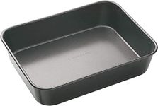 MasterClass Large Roasting Tin,Deep, Non-Stick Carbon, Grey, 39 x 28 x 7 cm