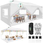COBIZI 10x20 Pop Up Canopy Tent, 10