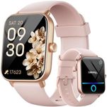 Smart Watches for Women(Answer/Make Call), Alexa Built-in 1.8" HD Ladies Smartwatch with Heart Rate/SpO2/Sleep Monitor, 110+Sports, IP68 Step Counter Fitness Tracker for iPhone/Samsung/Android