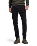 G-Star Men's 3301 Slim Jeans, Black (pitch black 51001-B964-A810), 34W / 34L