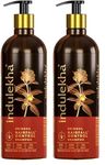 Indulekha Bringha, Shampoo, 200ml, for Hair Fall Control, with Bringharaj Extracts, Amla, Shikakai, Paraben-Free, for Men & Women (Pack of 2)
