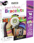 SpiceBox Children's Activity Kits for Kids Best Friend Bracelets, 13 Bracelets Design to Try, DIY Friendship Bracelet Making Kit for Girls, Multicolor (7410)