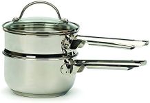 RSVP International MDB-1IN 1-Quart Induction Double Boiler, Multi Color