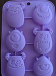 Disney Pixar Monsters Inc Silicone Petite Cake Mold