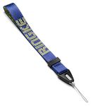 Ringke Hand Strap Designed for Cell Phone Cases, Keys, Cameras & ID QuikCatch Lanyard Adjustable String - Lettering Royal Blue