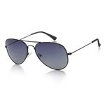 VINCENT CHASE EYEWEAR By Lenskart | Full Rim Pilot Sunglasses| Polarized And 100% Uv Protected | Men & Women