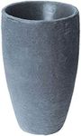Algreen Products Athena Self-Watering Plant Pot, Small Round Planter, Charcoal, 20.5 Inches x 12.6 Inches