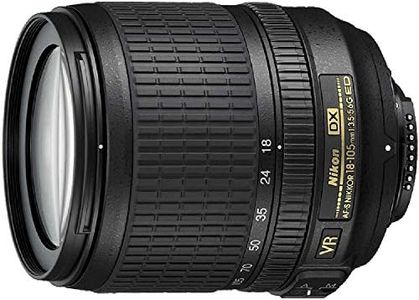 Nikon AF-S DX NIKKOR 18-105mm f/3.5-5.6G ED Vibration Reduction Zoom Lens with Auto Focus for Nikon DSLR Cameras - (New)