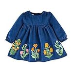 Mud Pie Baby Girls Dress, Fall Flor