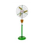 Almonard 450mm Pedestal Air Circulator Fan | Heavy Duty | Industrial | 1440 RPM High Speed | With Full Copper Motor | For Factory & Warehouse | Metal Blades | 1 Year Warranty