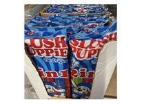 Slush Puppie Ice Pops - 2 in 1 Freeze Lollies - Bulk Box of 112 x 75ml Slush Poles - Gluten Free, Vegetarian, Kosher Approved