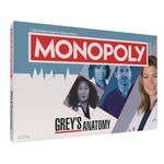 Monopoly: Grey's Anatomy Board Game | Featuring Ferry Boat, Clipboard, Scrub Top, and More | Buy, Sell, Trade Iconic Doctors from Miranda Bailey to Meredith Grey | Officially Licensed Collectible