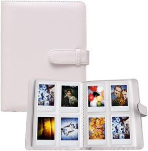 LIFEBEA 256 Pockets Photo Album for Fujifilm Instax Mini 11 12 9 40 Evo Liplay 8 7+ Instant Camera, Photo Album for Polaroid Kodak HP Zink 2x3" Photo (Clay White)