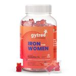 Gytree Iron Gummies for Women with W.H.O. Recommended SunActive Fe | Pregnancy Safe Clinically Proven Iron Supplement For Women | Boosts Haemoglobin & Body Immunity |Helps Treat Anaemia (Pack of 30)