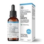 Nature's Greatest Secret Colloidal Silver All Natural Eye Drops with Euphrasia & MSM 30ml