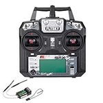 GoolRC Flysky FS-i6X 2.4GHz 10CH AFHDS 2A RC Transmitter with FS-iA6B Receiver for RC Drone Airplane Helicopter