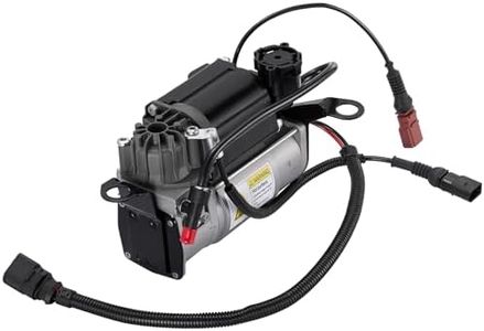 BDFHYK Air Suspension Compressor Kit Heavy Duty 12V Compatible with Audi A8 Quattro V8 4.2L 2002-2010, A8 Quattro W12 6.0L 2005-2010, R8 V8 4.2L 2008-2009 - Replacement 4E0616007E, 4E0616007C