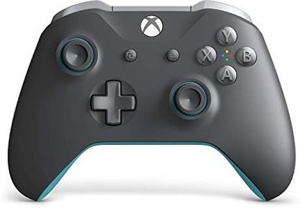 Microsoft Xbox Wireless Controller Grey & Blue - Wireless - Bluetooth - Xbox One - PC - Grey and Blue