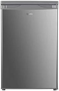 Igenix IG355X Freestanding Under Counter Freezer with 4 Large Drawers, Reversible Door, 91 Litre Freezer Capacity, 55 cm Wide, Inox