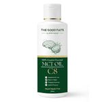 The Good Fats C8 MCT Oil 250 ml | 100% Coconut Derived Caprylic Acid | Unflavoured | Keto & Fasting Friendly | Supports Energy Metabolism